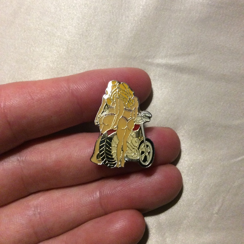 Motorcycle Pin - Picture 2 of 3